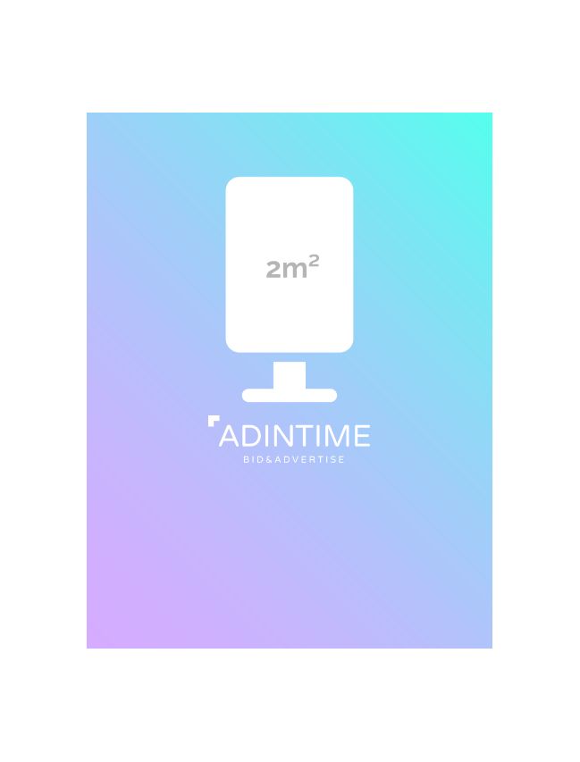 OOH 2m² - Chantilly (16 posters)