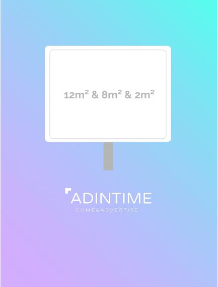 OOH 2M² & 8M² & 12M² :...
