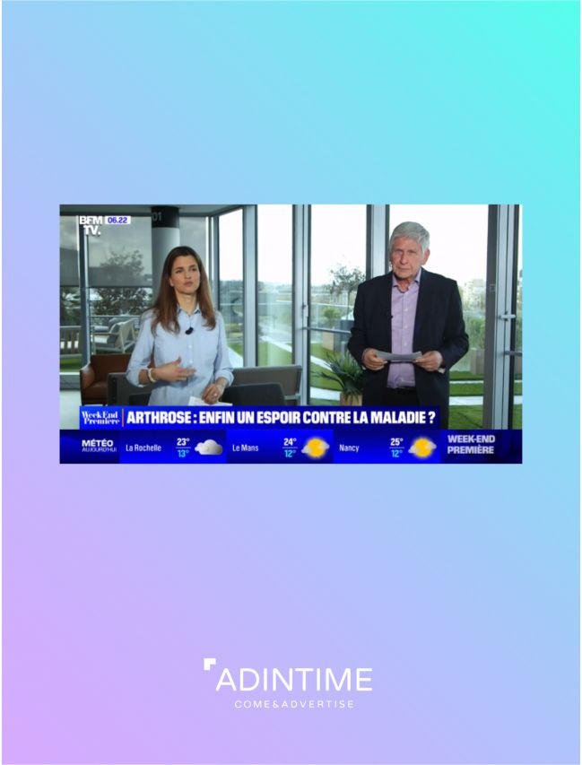 BFM TV - Sponsoring: Health Chronicle