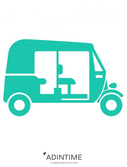 Advertising Tuk Tuk...