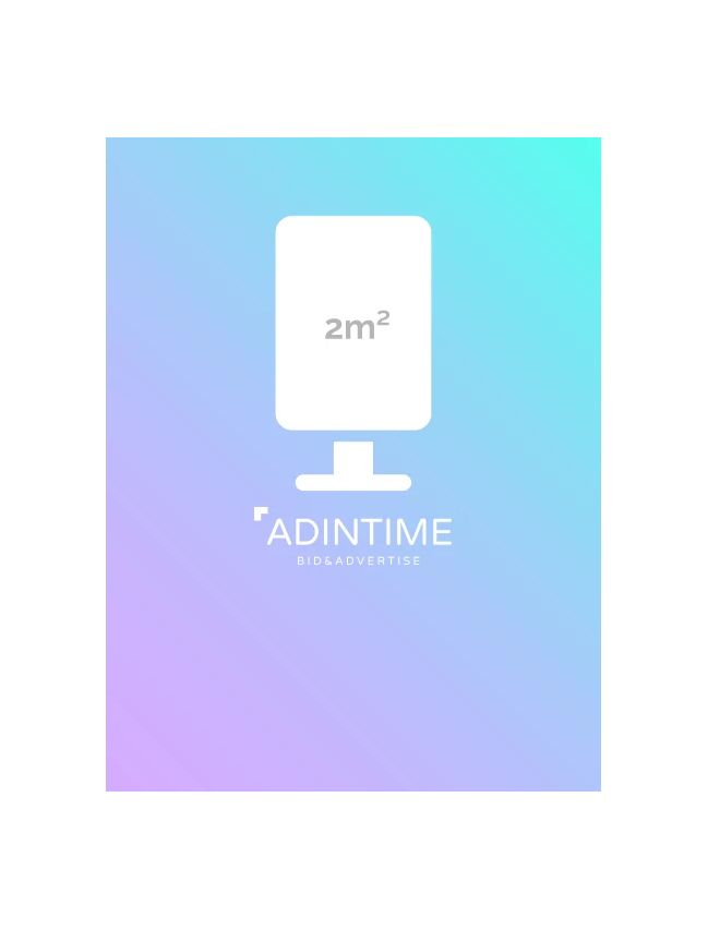 Affichage 2m² : Aéroport Roissy CDG...