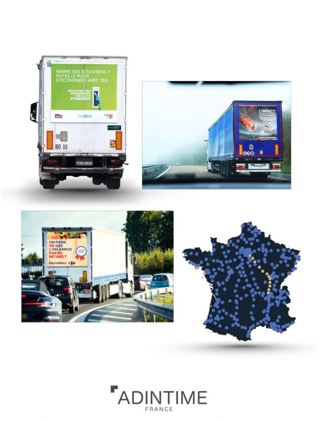 Camion publicitaire