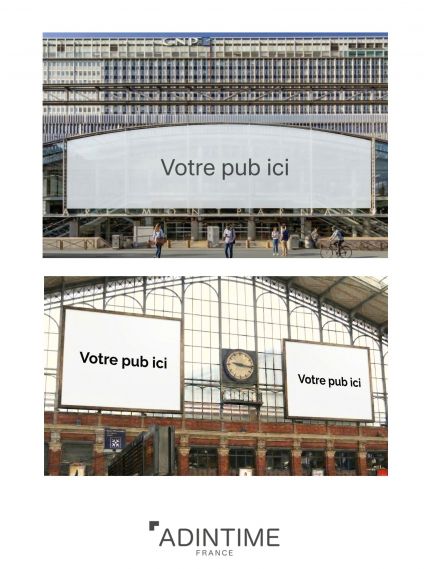 Station glass canopy...