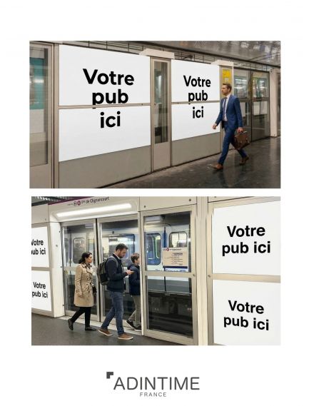 Advertising platform screen...