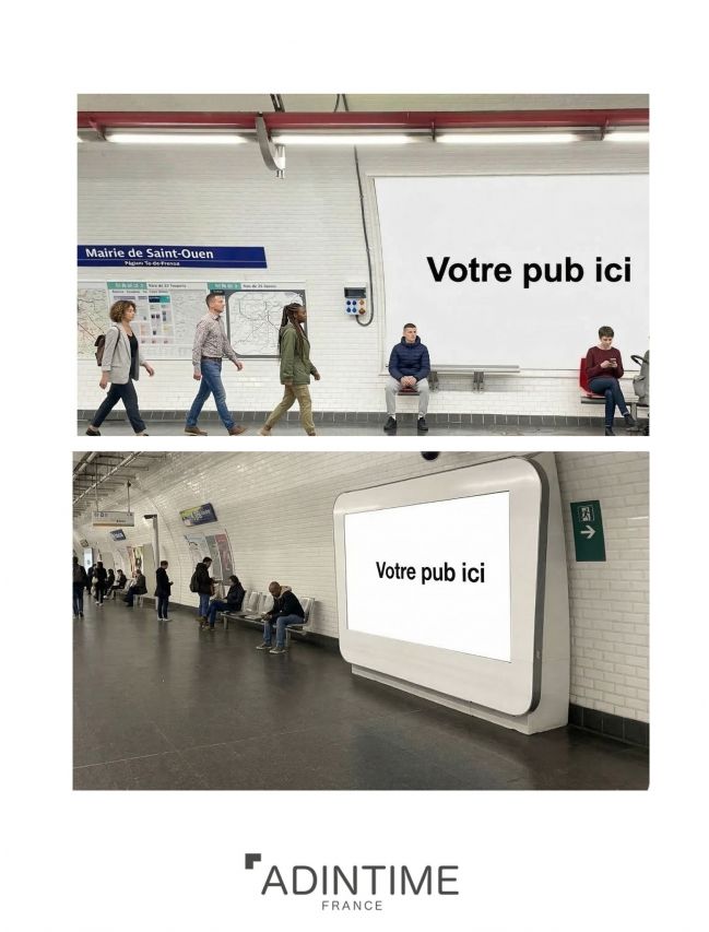 Advertising on Metro Platforms