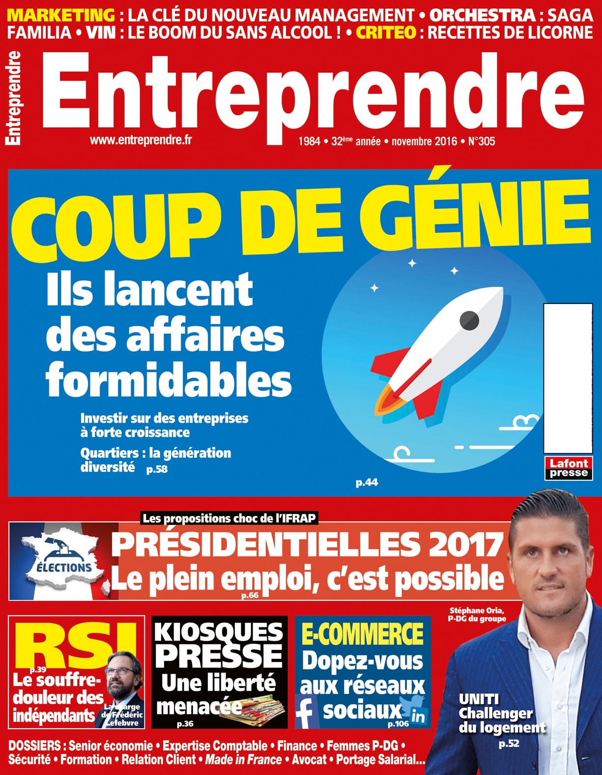 Magazine Entreprendre