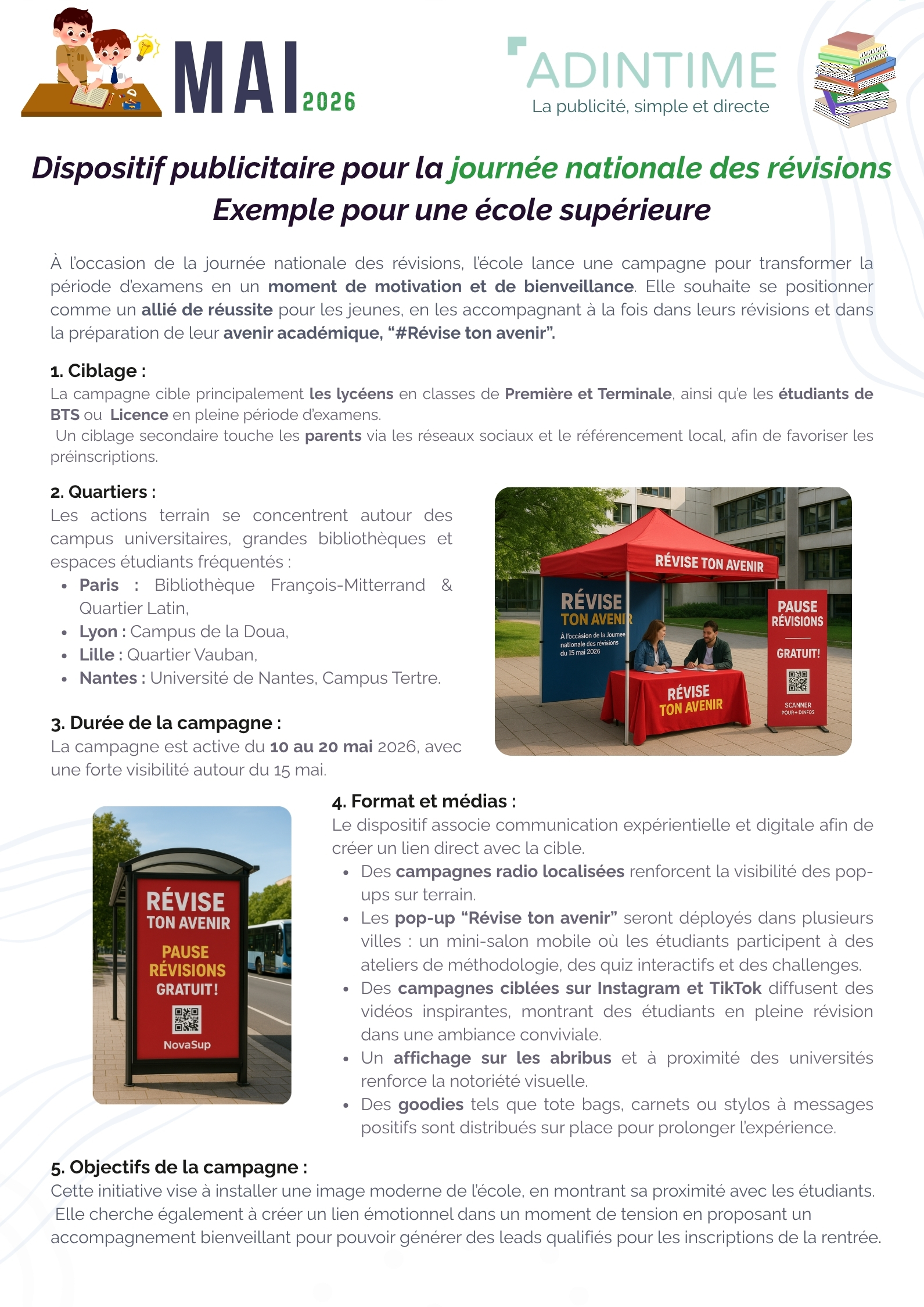 Calendrier Marketing 2025 - Mai