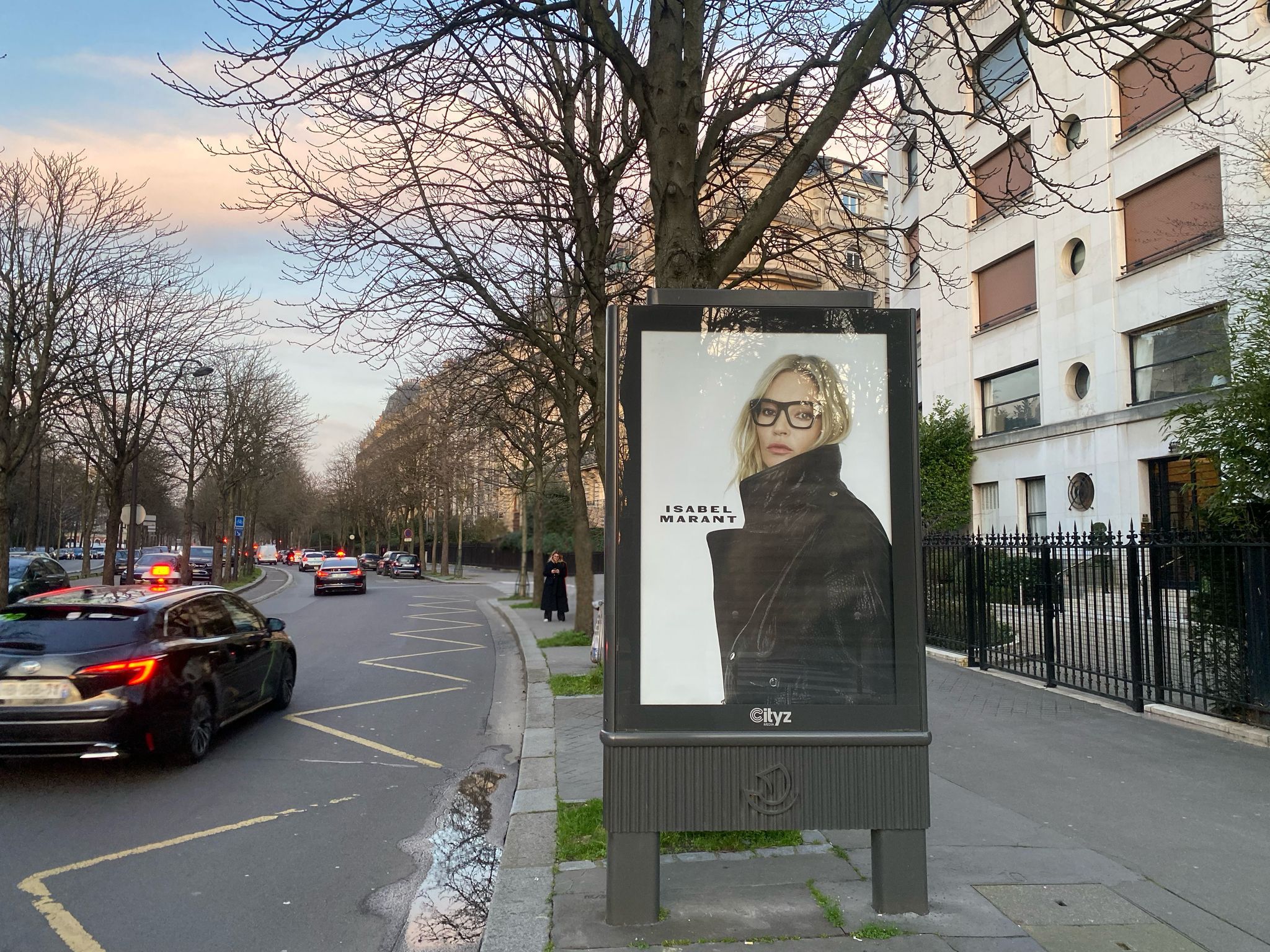 Panneau publicitaire Cityz