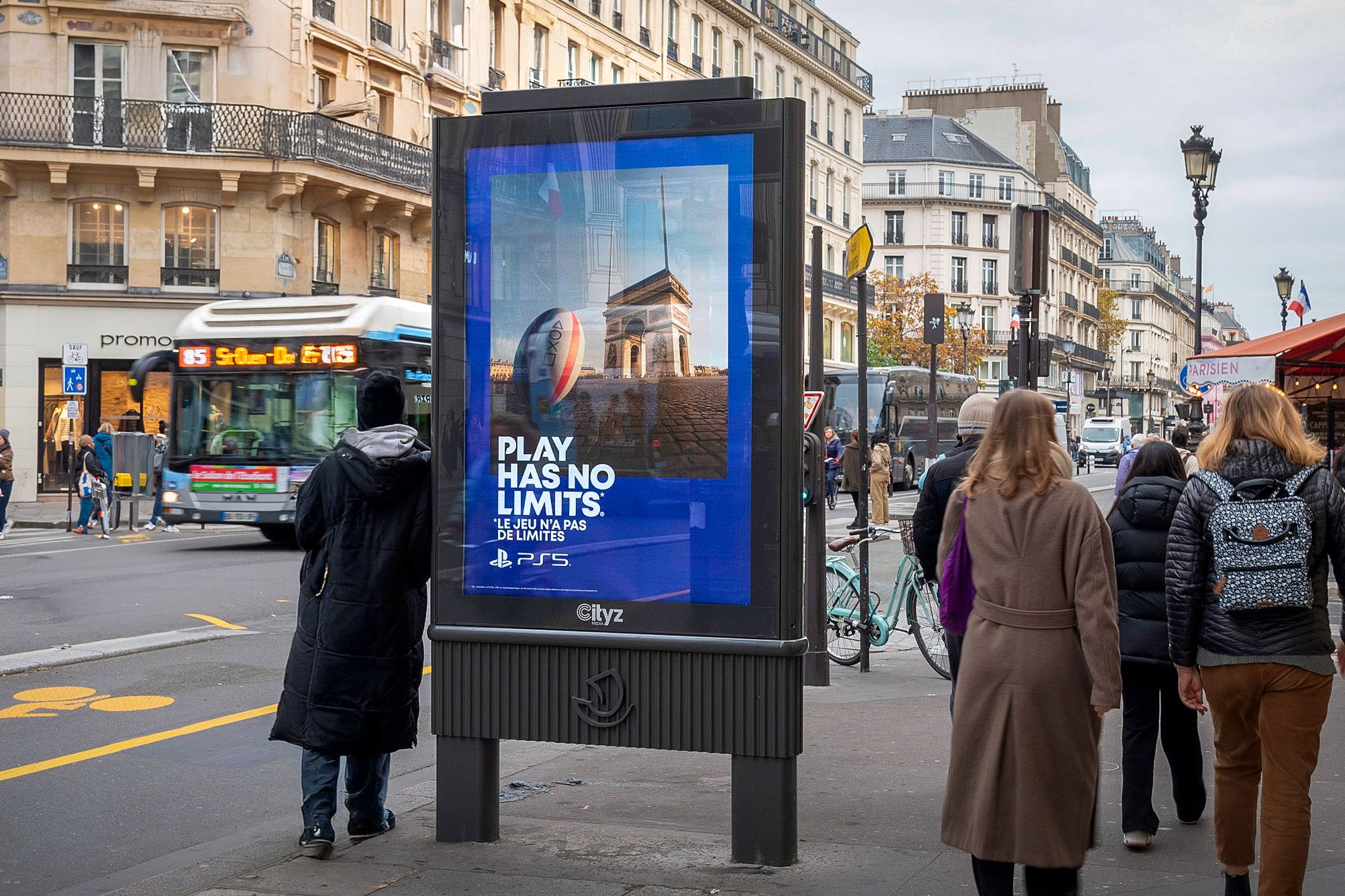 Affichage publicitaire Paris Cityz Media