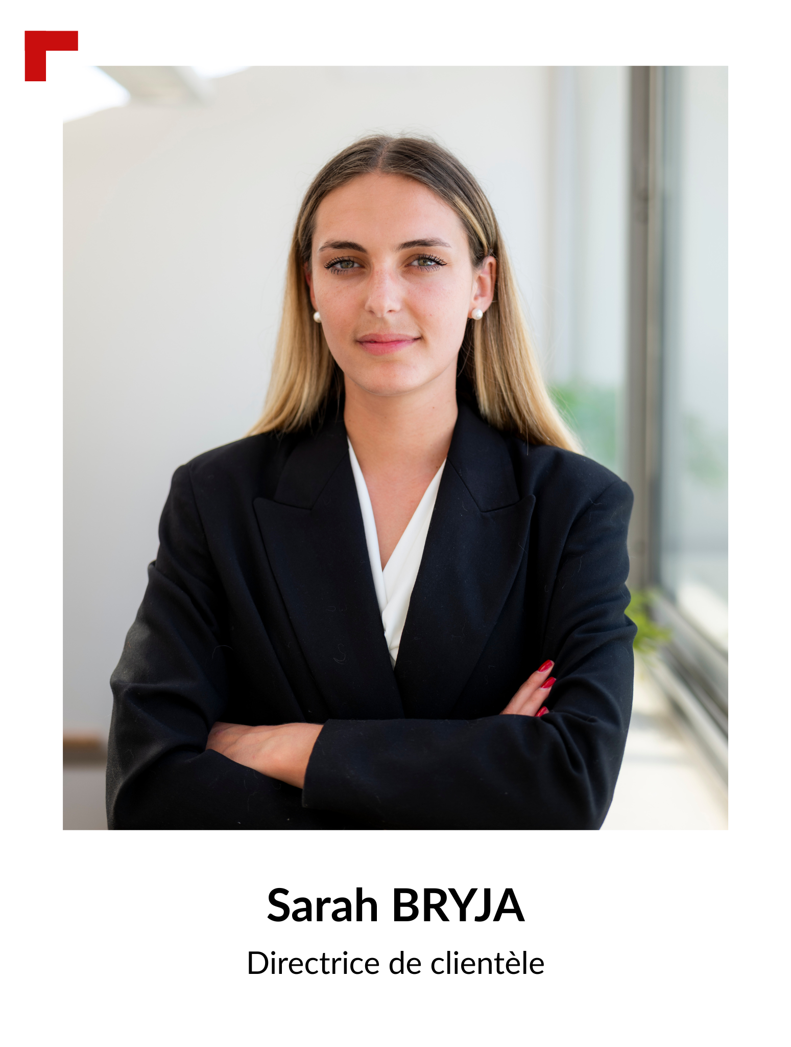 Sarah BRYJA - Directrice de clientèle