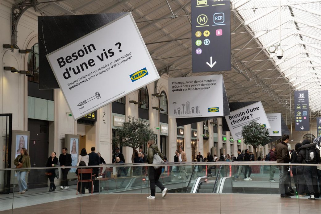 Ikea et Buzzman : créativité et ingéniosité en street marketing