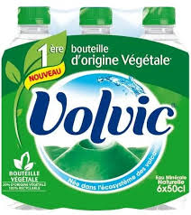 volvic publicite greenwashing bouteile origine vegetale