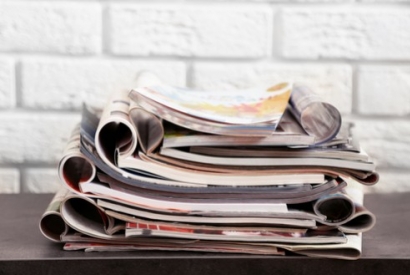 What are the most-read magazines in France in 2018?